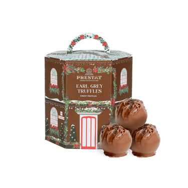 earl grey truffle gift box By Prestat Chocolates