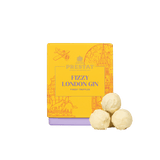 yellow box fizzy london gin By Prestat Chocolates