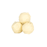 three white balls By Prestat Chocolates