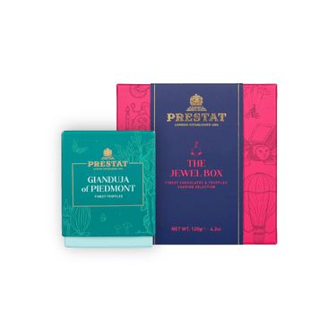two boxes prestat chocolates By Prestat Chocolates
