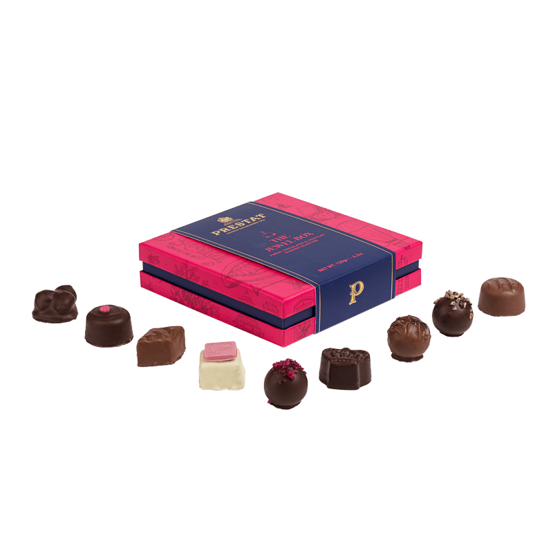 box chocolates By Prestat Chocolates
