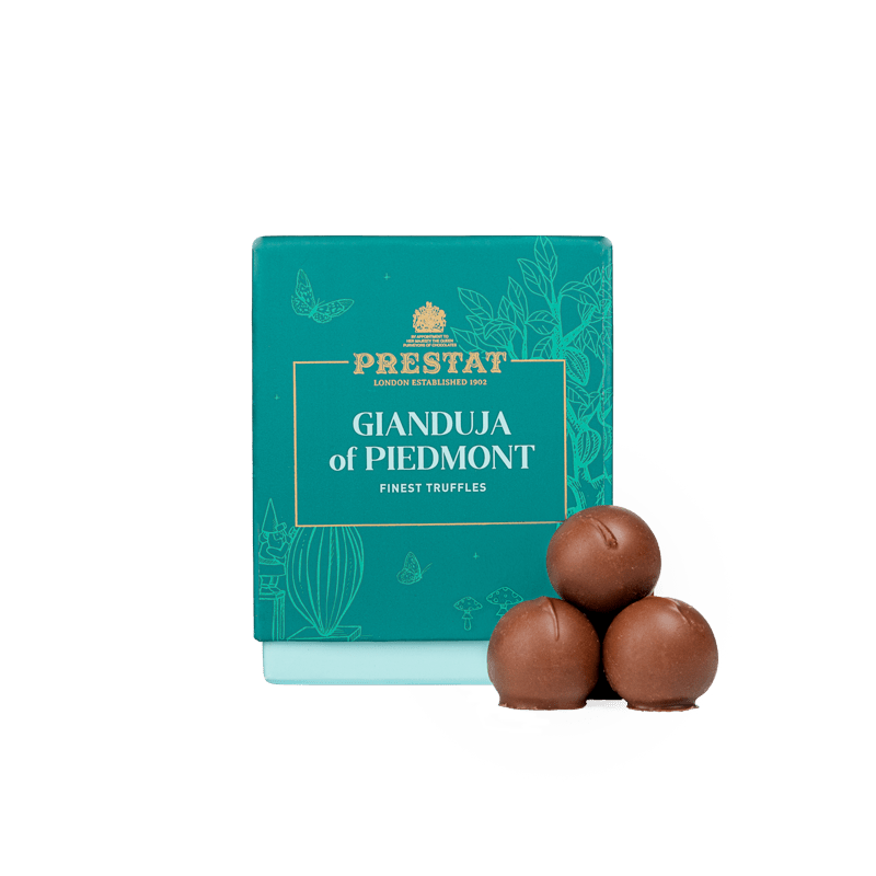 box gianduja truffles By Prestat Chocolates