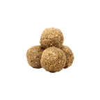 pile brown textured spheres By Prestat Chocolates
