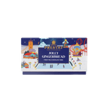 Jolly Gingerbread Milk Chocolate Festive Thins - Prestat Chocolates