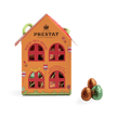 chocolate egg house By Prestat Chocolates