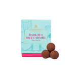 box dark sea salt caramel By Prestat Chocolates