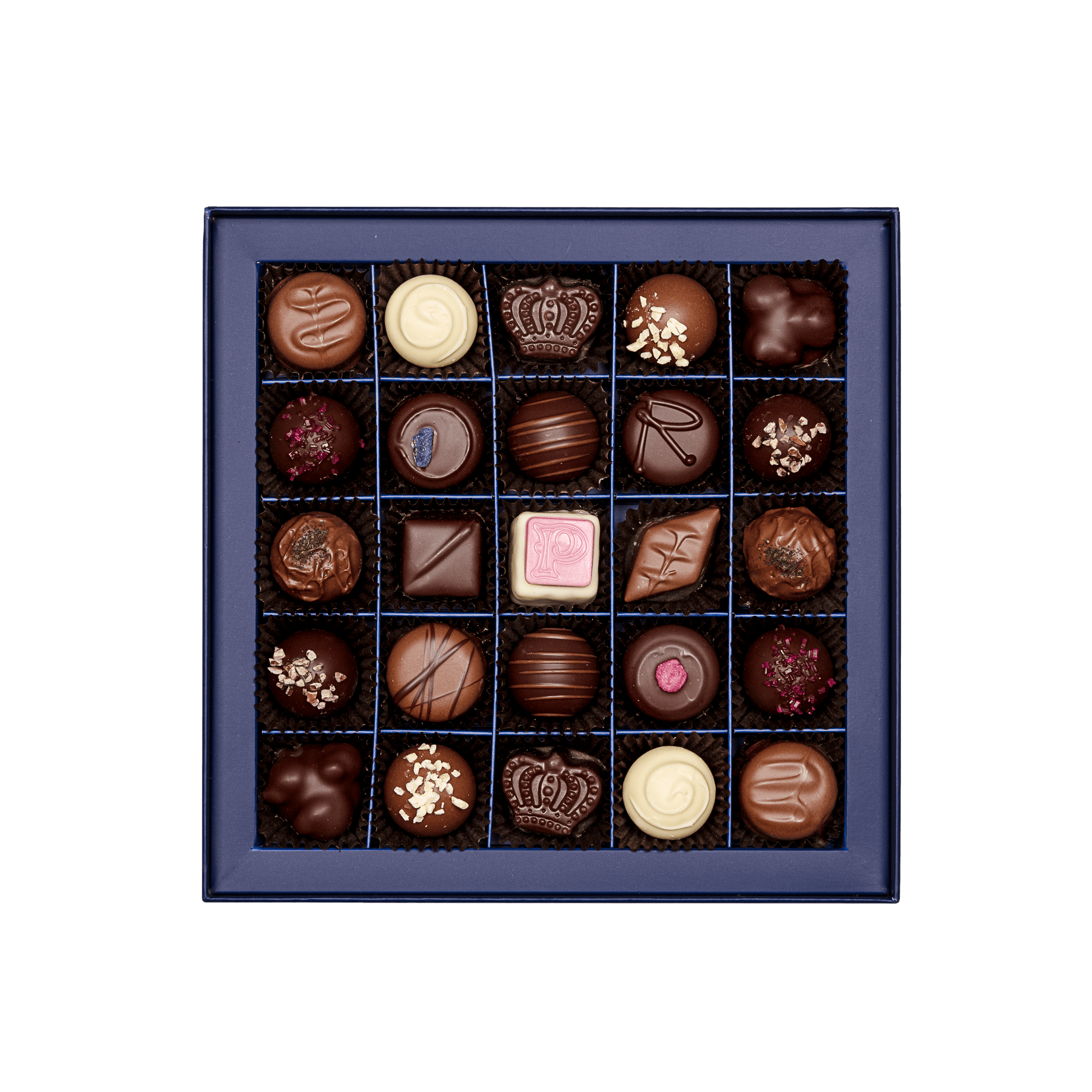 box assorted chocolates By Prestat Chocolates