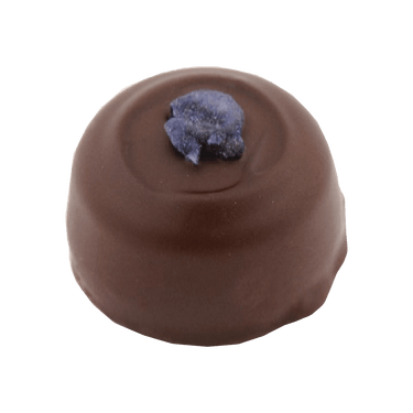 Dark Chocolate Violet Fondant - Petal - Prestat Chocolates