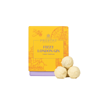 box white chocolate truffles By Prestat Chocolates