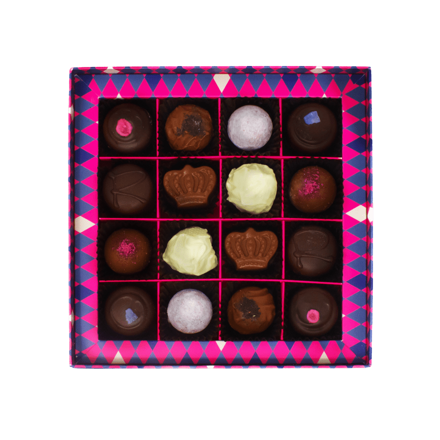 box assorted chocolates By Prestat Chocolates
