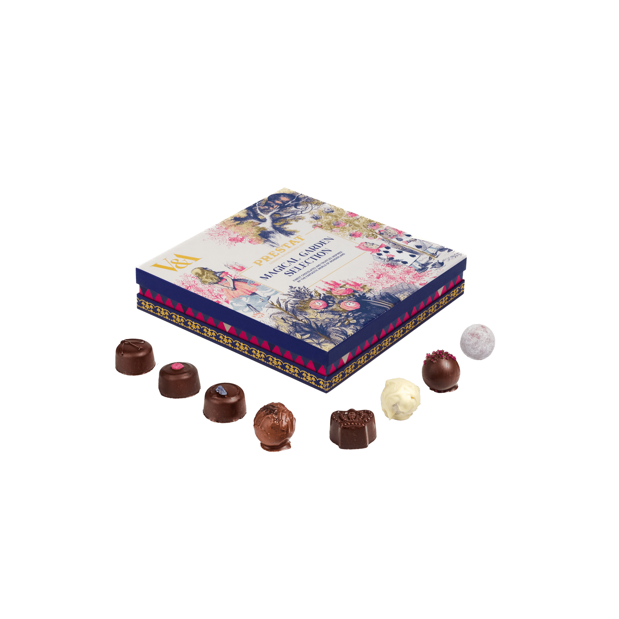 box chocolates By Prestat Chocolates