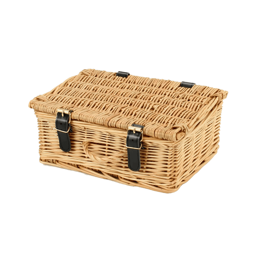 chocolate hamper wicker basket medium size