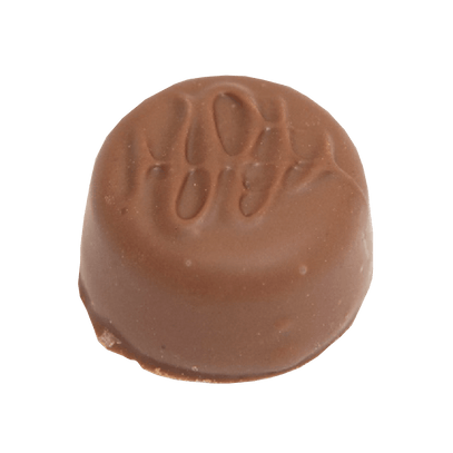 round milk chocolate candy By Prestat Chocolates