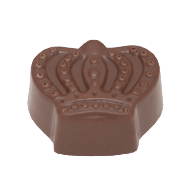 crown-shaped milk chocolate By Prestat Chocolates
