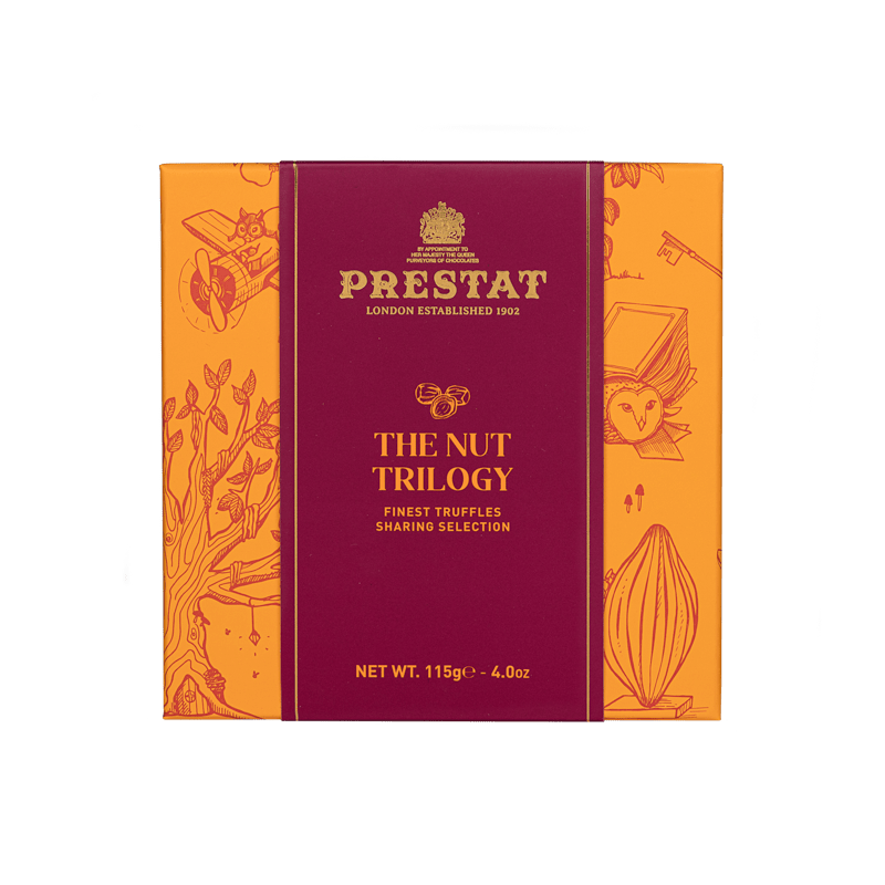 box prestat nut trilogy chocolates By Prestat Chocolates