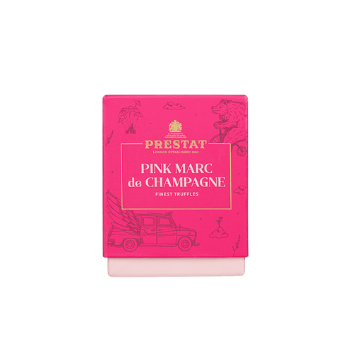 pink box truffles By Prestat Chocolates