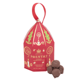 Bishops Hat Bauble Red - Earl Grey Chocolate Truffles - Prestat Chocolates