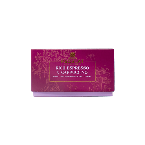 box espresso cappuccino chocolate By Prestat Chocolates