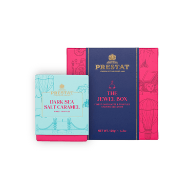 two boxes prestat chocolates By Prestat Chocolates