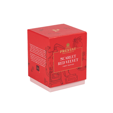 red box truffles By Prestat Chocolates