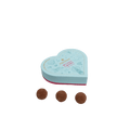 heart-shaped box sea salt caramels By Prestat Chocolates