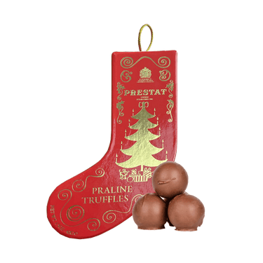 christmas filled chocolate truffles By Prestat Chocolates