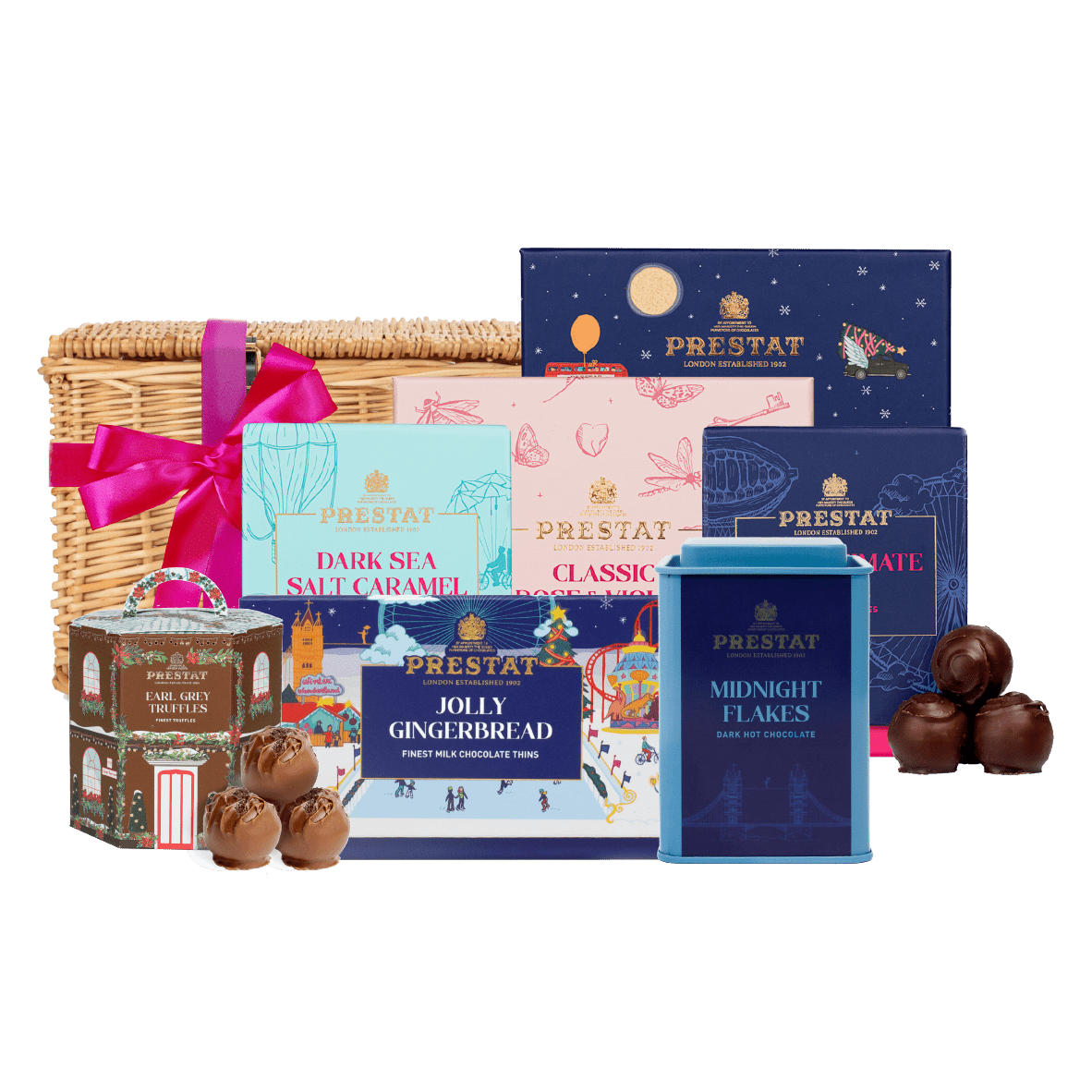 prestat chocolate gift basket By Prestat Chocolates
