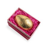 Milk Chocolate Easter Egg |  Champagne Truffles | Marc de Champagne Truffles | Alcoholic Easter Egg | Pink truffles